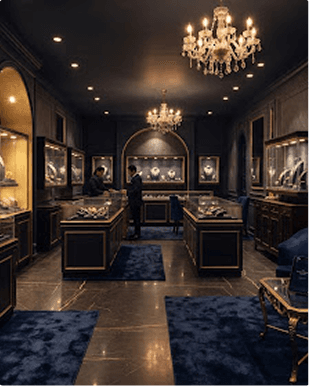 Anadi Narayan boutique showroom interior